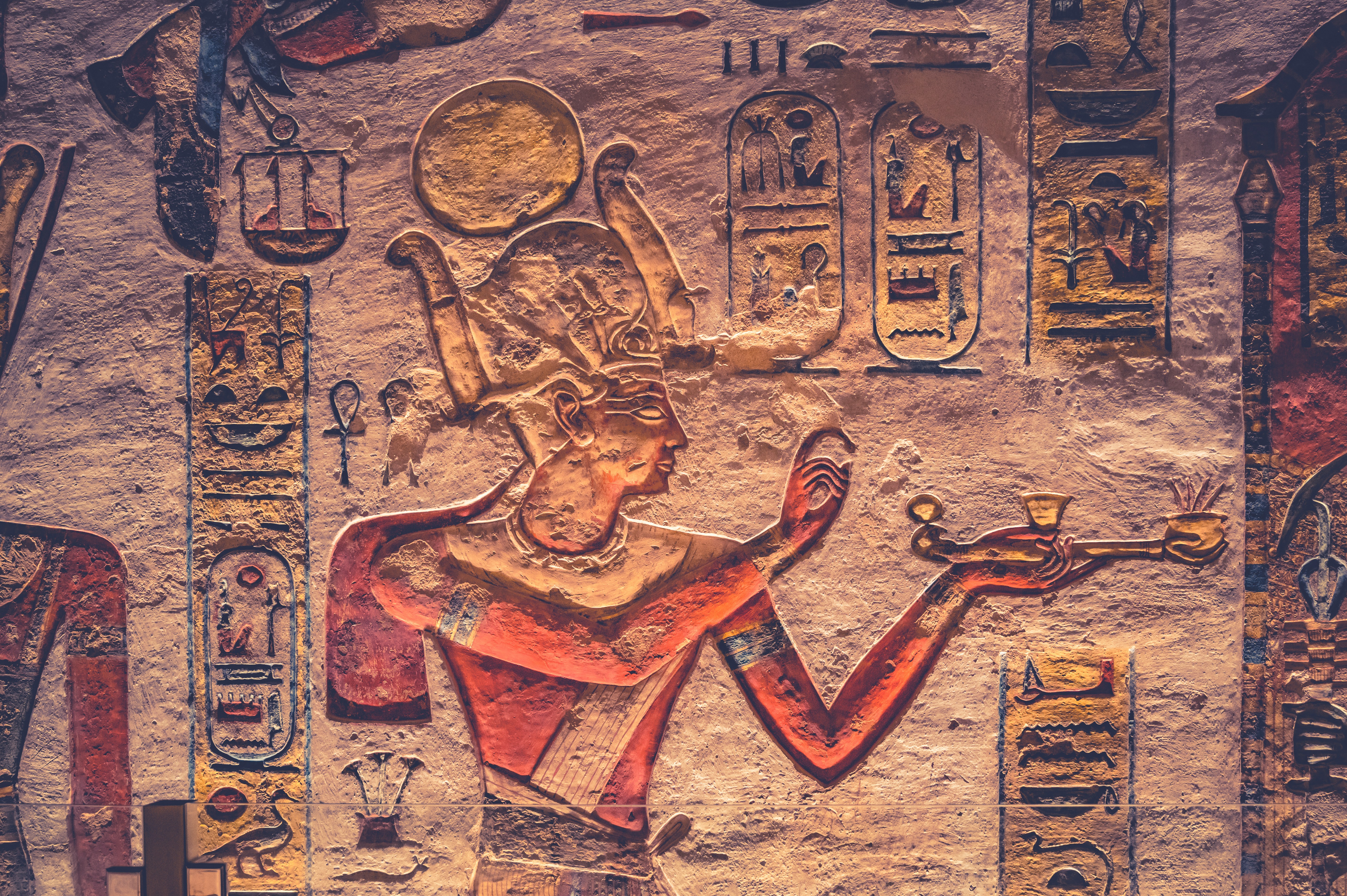 Illustration-of-ancient-Egyptian-family