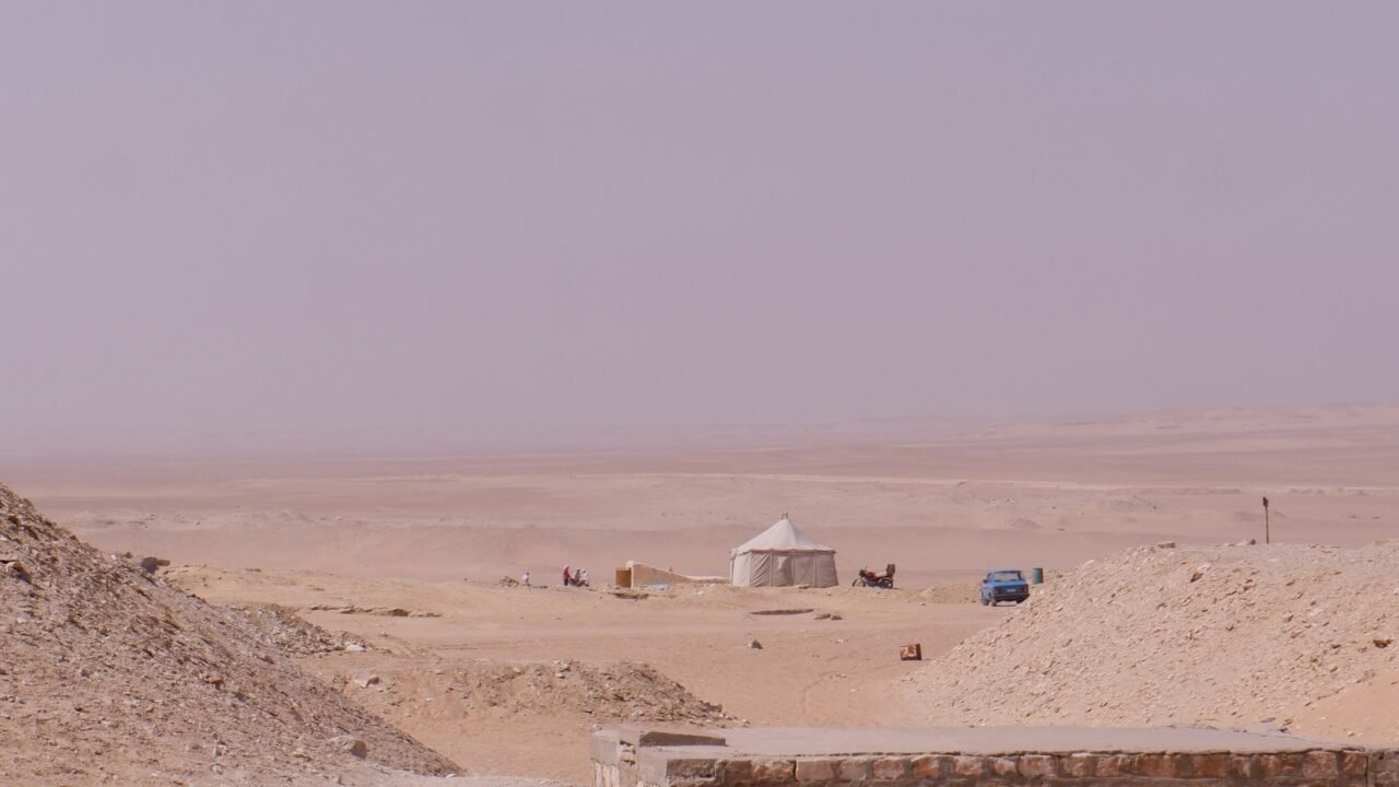 Egypt weather in the deserts