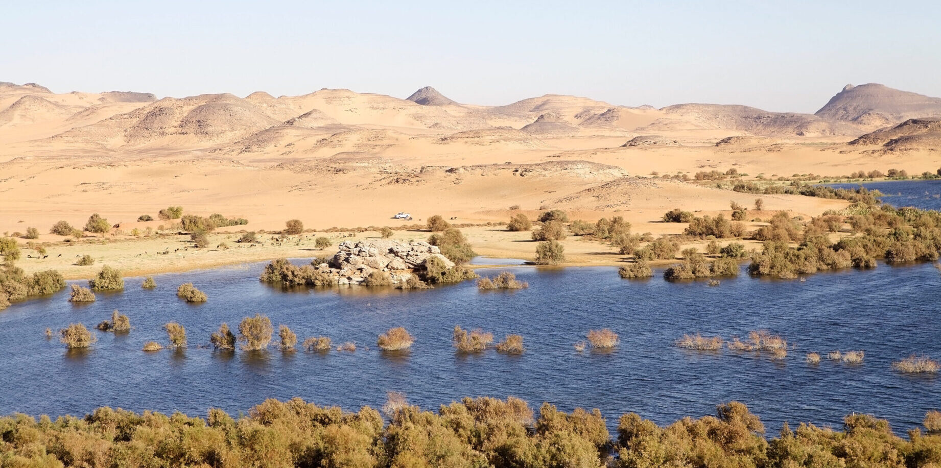 Lake Nasser in Aswan
