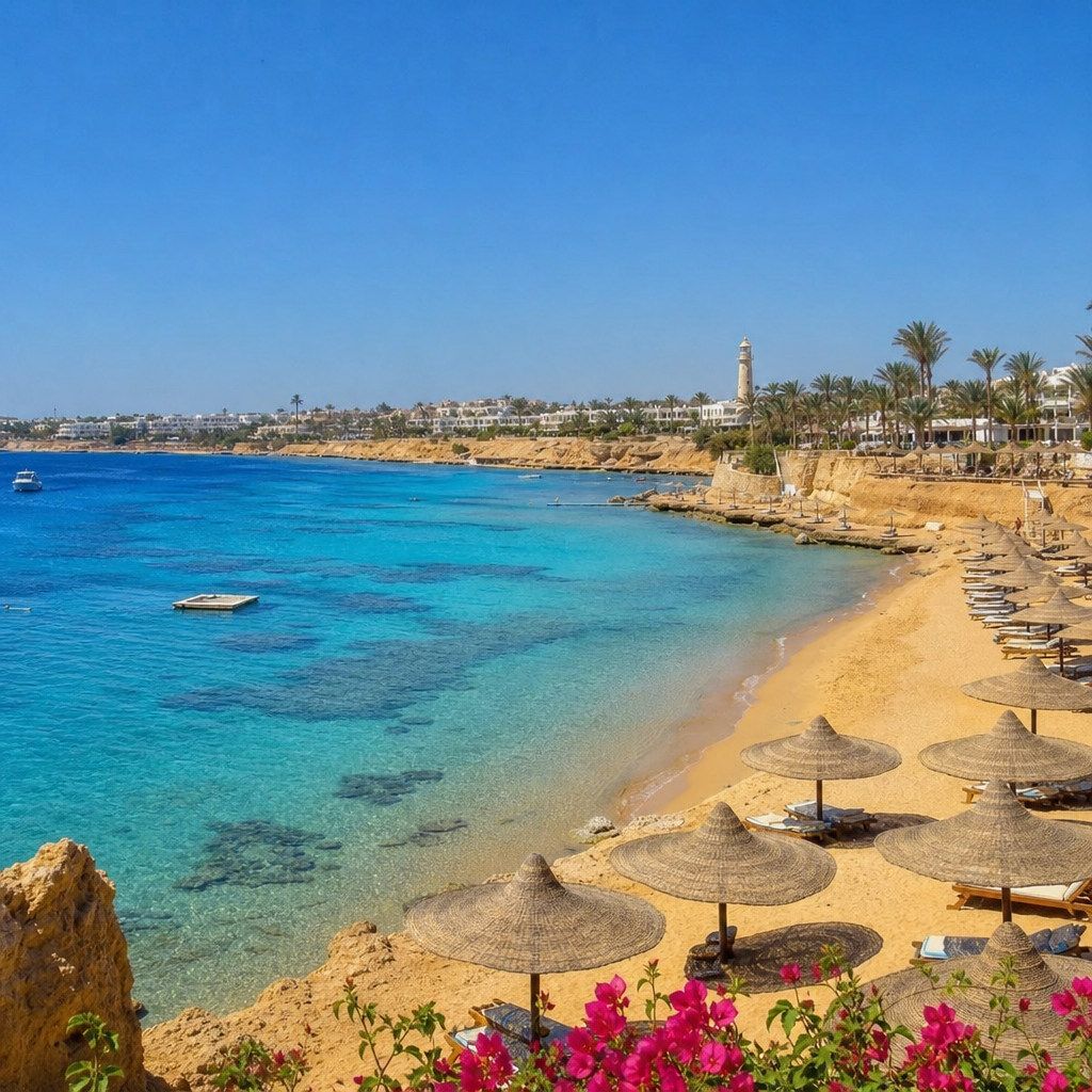one of the most beautiful egypt beaches
