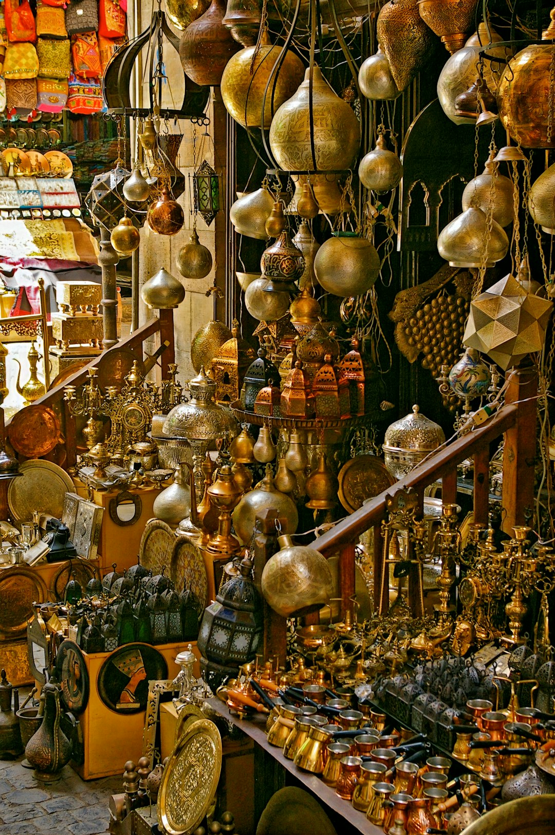 Lantern shop in Khan el-Khalili
