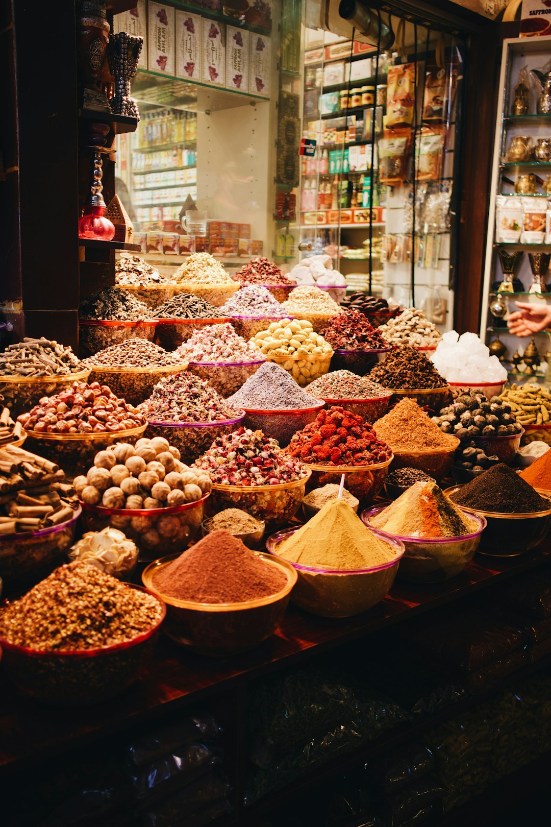 Spice market in Egypt